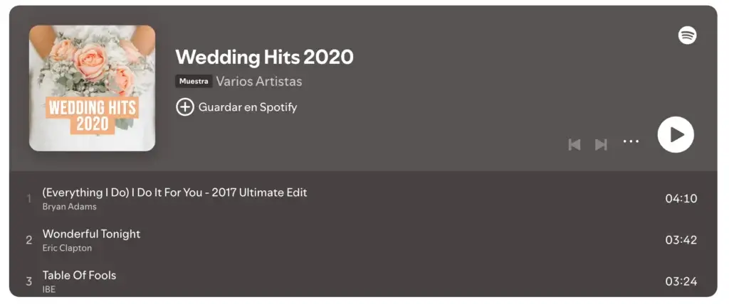 canciones aniversario bodas