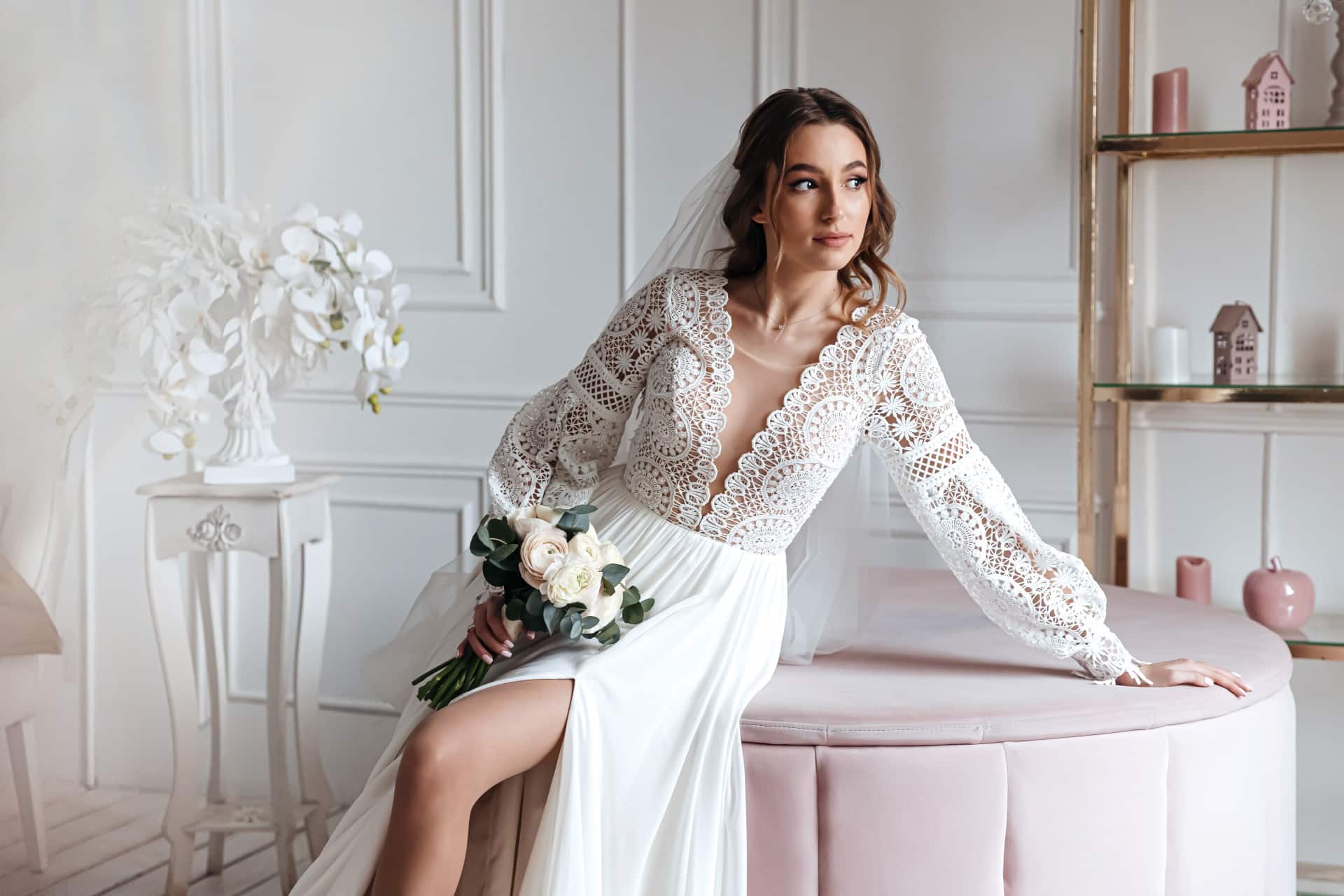 💖 ¡Impacta en tu Boda! Los Mejores Vestidos de Novia con Encaje 💍
